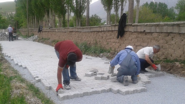 Cumhuriyet Mahallesi Kilit Parke Çalışmaları