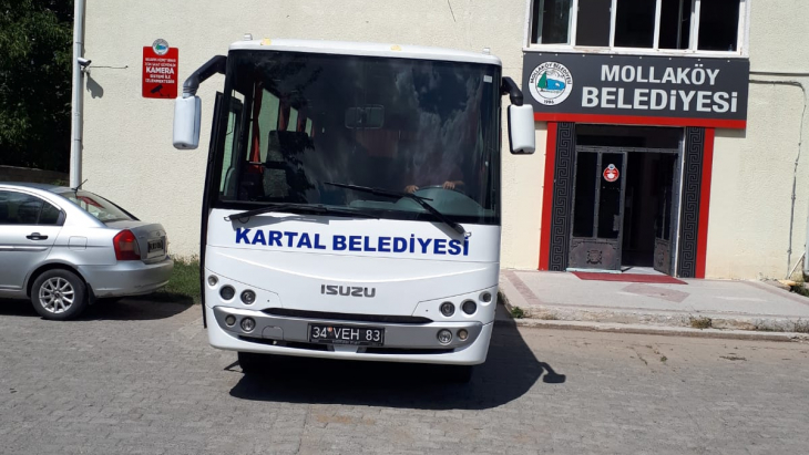 İSTANBUL KARTAL BELEDİYE BAŞKANI SAYIN GÖKHAN YÜKSEL İLE BELEDİYE BAŞKAN YARDIMCISI SAYIN ALİ APAYDIN VE EKİBİNE BELEDİYEMİZE HİBE EDİLEN ARAÇTAN DOLAYI TEŞEKKÜR EDERİZ.